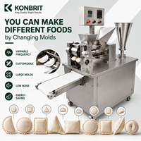 Machine à raviolis automatique commerciale 120 MAX multifonctionnelle pour samosas, empanadas, raviolis et gyozas