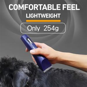 Nhiệm vụ nặng nề vật nuôi tóc Clipper chó chải chuốt tóc Clipper so sánh A5 lưỡi 10fc vật nuôi Máy cạo râu chó tóc Cắt WHIT LED hiển thị - Product Image 3