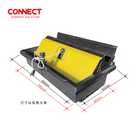 Fenêtre d'aération latérale en ABS et PE rouge et jaune pour élevage de volailles, de porcs, de moutons, d'équipements d'élevage, entrée d'air de ventilation blanche