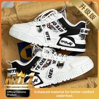 Baskets blanches à lacets pour hommes, respirantes, nouvelle collection 2025, tendance, semelle épaisse en caoutchouc, chaussures de sport décontractées, modèle de niche
