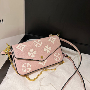 Elegant <b>Small</b> Square Vintage Geometric Flap Envelope Women Luxury Designer Crossbody Shoulder <b>Handbag</b> - Product Image 6