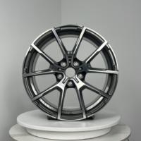 Jantes multi-rayons noir brillant 5x112 5x120 PCD 18 19 20 pouces ET25-40 en alliage pour BMW Benz Audi Volkswagen Land Rover Porsche