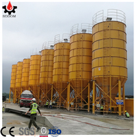 Silos à ciment boulonnés, réservoir de stockage, prix des silos en acier boulonnés et horizontaux