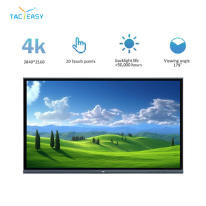 NOUVEAU Écran tactile tout-en-un Android <span class=keywords><strong>15</strong></span> de 55/65/75 <span class=keywords><strong>pouces</strong></span> pour salle de réunion, tableau blanc numérique LCD intelligent pour l'éducation/les entreprises - Product Image 4