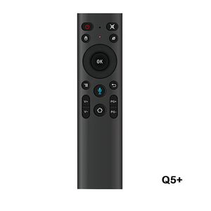 Boîtier Android Smart TV Q5, télécommande vocale sans fil 2.4G, souris aérienne avec récepteur USB - Product Image 6