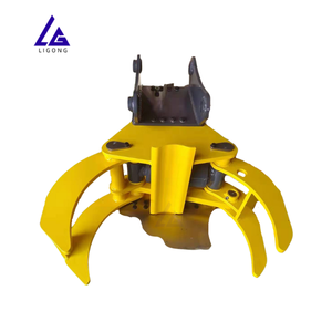 Cisaille hydraulique à couple élevé pour troncs d'arbres, grappin de défrichage pour excavatrice, idéale pour la construction routière et le dégagement de corridors utilitaires - Product Image 6