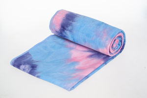 ผ้าขนหนูเช็ดหน้าสำหรับเล่นกีฬาขนาด26.5x16นิ้วผ้าขนหนูเล่นโยคะเช็ดมือทำจากหนังกลับสีเทอร์ควอยซ์พิมพ์โลโก้ได้ตามต้องการ - Product Image 2