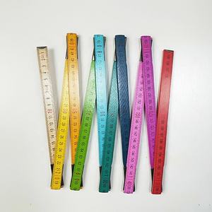 Konstruktions-Messwerkzeug: Holz-Gliedermaßstab, Multifunktionaler Winkelmesser, Klappbarer Zollstock mit Logo- & Marken-Druck - Product Image 3