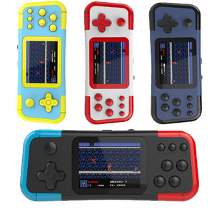 Nouvelle console de jeu portable <span class=keywords><strong>A12</strong></span>, double joystick, design rétro nostalgique, mini, grand écran, 666 jeux intégrés, système d'exploitation 8 chiffres, sans batterie - Product Image 1