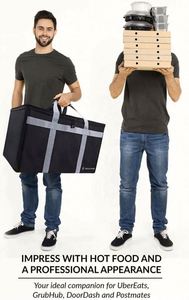 กระเป๋าเก็บความเย็นปิกนิกแบบกันน้ำ 600D ปรับแต่งได้ ผู้ผลิตจากจีน กระเป๋าเก็บความร้อนสำหรับส่งอาหาร - Product Image 5