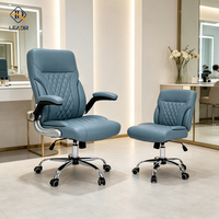 Fauteuil de pédicure pour salon de manucure, chaise de technicien pour le personnel des ongles, canapé individuel pour client de salon