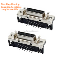 Connecteur DIP à angle droit 26 broches SCSI MDR HPDB femelle, connecteur de montage sur carte de circuit imprimé pour servomoteur avec certification CE RoHS