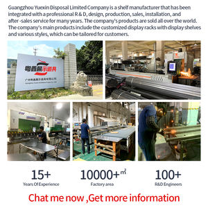 Expositor Moderno Portátil de Madera y Hierro Ligero para Estantes de Supermercado y Objetos Decorativos - Product Image 6