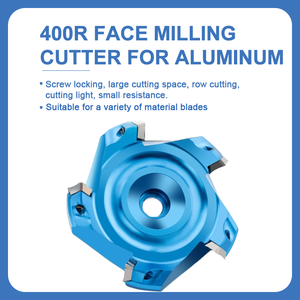 APKT1604 PDER APGT1604 PDER SEHT1204 insert avec <span class=keywords><strong>BAP</strong></span> 400R et km12 fraise à surfacer en aluminium - Product Image 6