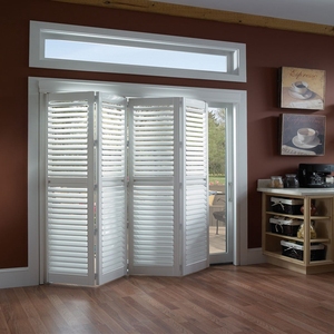 Trung Quốc tùy chỉnh ngang louvers Bảng điều khiển trồng cửa chớp cho cửa sổ Bifold màn trập - Product Image 2