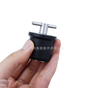 Bouchon d'étanchéité en caoutchouc en forme de T, accessoire de quincaillerie marine pour tuyau d'eau de yacht, bouchon de vidange d'eau - Product Image 3