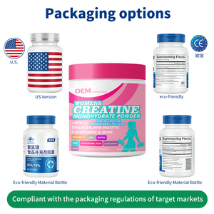 Creatina Monohidrato en Polvo para Mujeres, Marca Privada OEM, Pruebas COA/de Terceros, Estándares USP/EU para Operadores de Marcas Globales - Product Image 4
