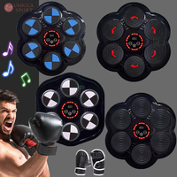 Machine d'entraînement de boxe intelligente Dericsson avec logo personnalisé, sac de boxe en PU, fitness, arts martiaux, fixation murale