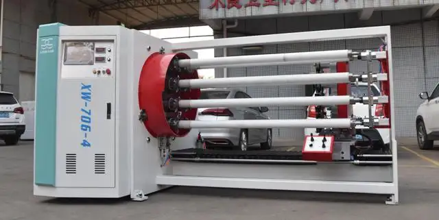 New trend Automatic Tape Cutting Machine with eight shafts