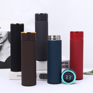 ขวดสูญญากาศสำหรับไวน์, กาแฟ, เบียร์, ชา, เครื่องดื่มหน้าจอแสดงผลอัจฉริยะขนาด12ออนซ์450มล. - Product Image 1