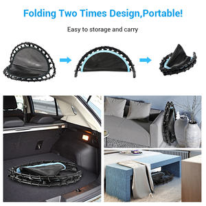 Trampolín plegable de 36 pulgadas con mango ajustable para niños, <span class=keywords><strong>cama</strong></span> elástica para saltar con cubierta, minitrampolín - Product Image 6