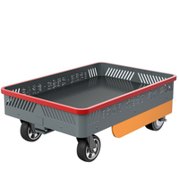 Robot mobile intelligent AGV de transport de 300 kg avec suivi UWB et télécommande pour l'automatisation logistique des entrepôts