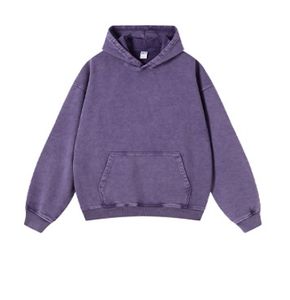 เสื้อฮู้ดพิมพ์ลายวินเทจแบบฟอกสีสไตล์แอซิดสโตน ทรงโอเวอร์ไซส์ ผ้าหนา สำหรับผู้ชาย ฤดูใบไม้ร่วง ฤดูหนาว - Product Image 2