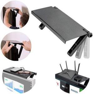 Rack TV Monitor Organizer Screen Top <b>Storage</b> Shelf Holder Practical Home <b>Storage</b> <b>Computer</b> Office Multi-functional Organizer - Product Image 5