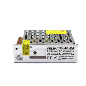 <b>Switching</b> Power Supply 24V 48W AC-DC Single Output For LED Strip Modules DC Power <b>Adapter</b> - Product Image 2