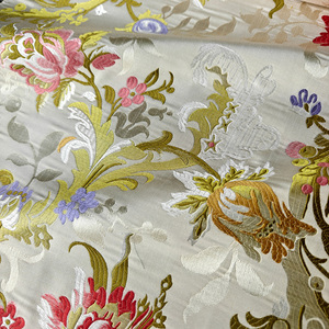 <span class=keywords><strong>Tissu</strong></span> de rideau en jacquard de style européen de luxe, 100% polyester, damassé, tissé, textile d'<span class=keywords><strong>ameublement</strong></span> pour la maison - Product Image 4