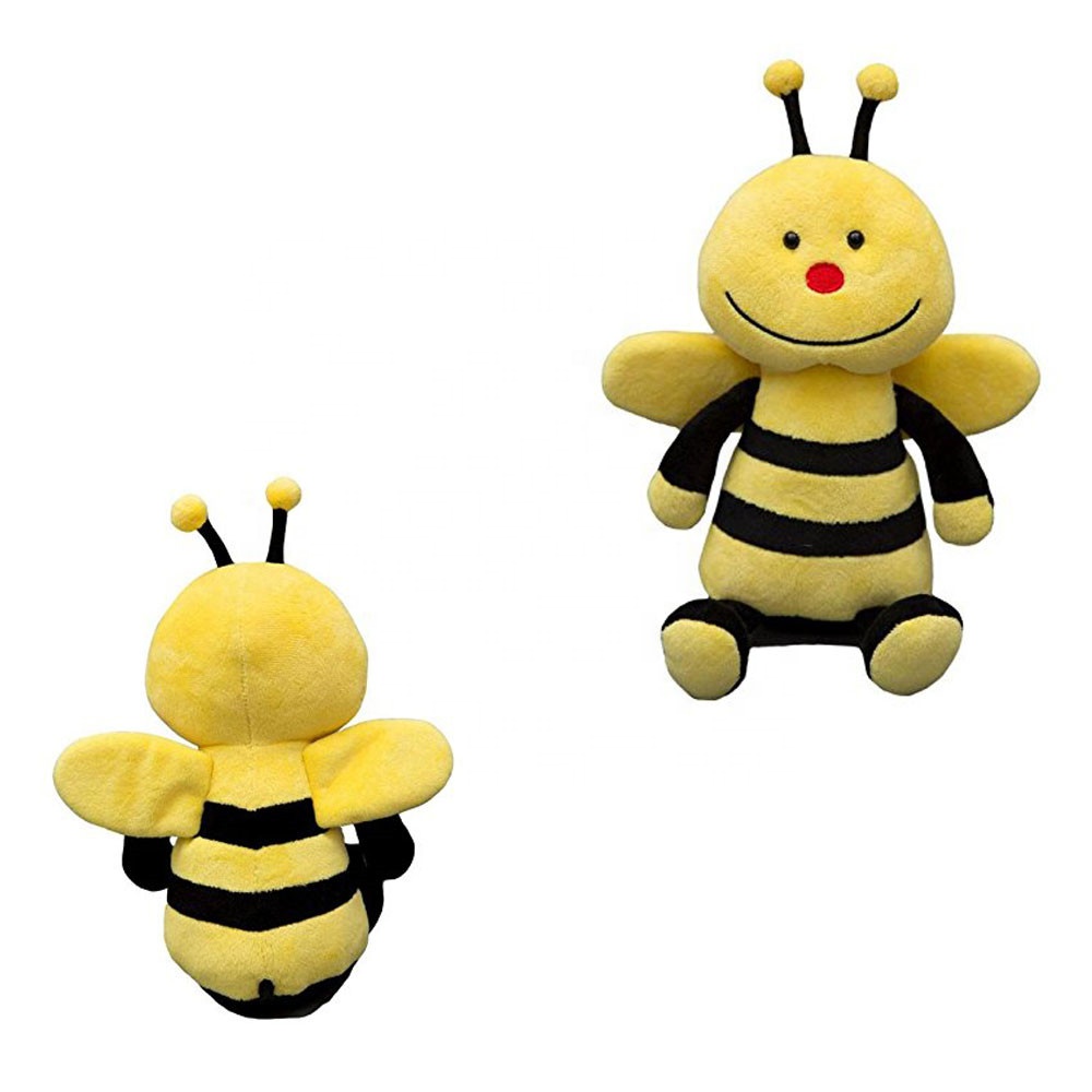 Utimized-abeja de peluche suave, abeja rellena