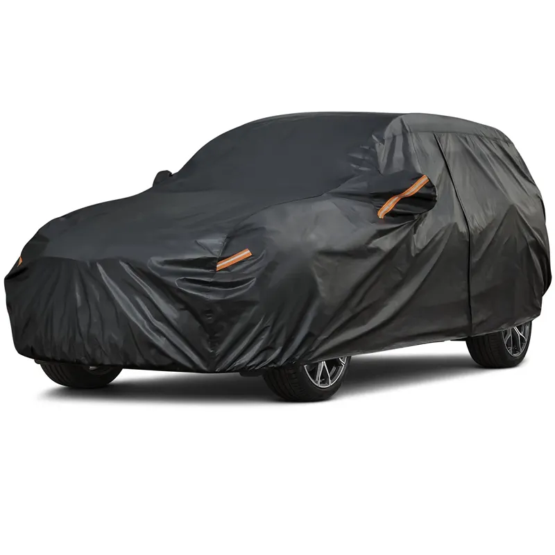 Taille personnalisée Étanche Couverture De Voiture Automobiles All Weather Couverture Antipoussière Avec Porte À Glissière Soleil UV Protection Couverture De Voiture Universel