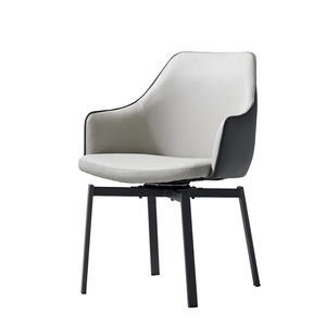 Commercio all'ingrosso di Disegno di Mobili Da Soggiorno Nordic DELL'UNITÀ di elaborazione di Cuoio Moderna Girevole di Lusso Da Pranzo <span class=keywords><strong>Sedie</strong></span> - Product Image 4