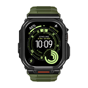 Cinturino Robusto con Custodia Protettiva <span class=keywords><strong>per</strong></span> IWatch <span class=keywords><strong>Ultra</strong></span> 49mm 46mm, Cover Antiurto in TPU, Protezione Completa <span class=keywords><strong>per</strong></span> IWatch <span class=keywords><strong>Ultra</strong></span> - Product Image 3