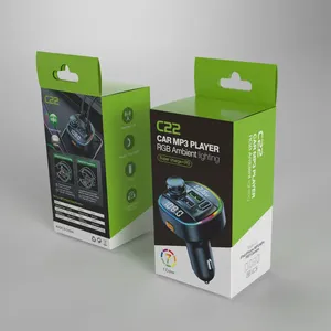 C22 Bluetooth 5.0 FM-Transmitter Freisprecheinrichtung Autoradio-Modulator MP3-Player Mit 20W USB-Schnelladapter für Auto - Product Image 6