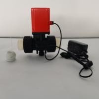 Katup Bola Keramik Segel Keras Kontrol Waktu Inti DN15/ 1/2'' Katup Bola Listrik Umum Suhu Rendah 18 Bulan