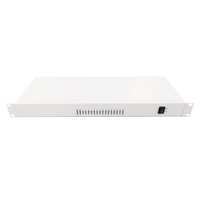 E1 Transmisión 30 canales FXS/FXO Teléfono con 4 redes Integrado Multiplexor Voz sobre E1 PCM Multiplexor