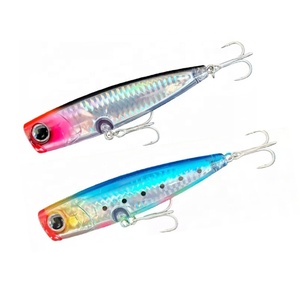 Leurre Popper Nantucket Lures 90g – Bois Dur Pour Pêche Au Thon Et GT