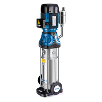 CNP CDM120 pompa Booster elektrik sentrifugal, pompa pendorong listrik multitahap vertikal 60Hz tekanan tinggi untuk catu air ramah OEM