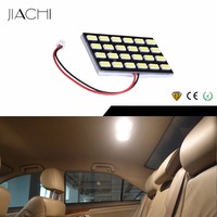JIACHI DC12V Blanc 6000K 5630 SMD LED Panneau Lumineux Dôme pour Intérieur de Voiture Plaque d'Immatriculation Certifié CE ROHS 50000 Heures