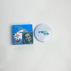 Recién llegado, venta al por mayor, <span class=keywords><strong>precio</strong></span> barato, herramienta de belleza, dientes postizos de 2 pares de chapa de dientes superiores e inferiores para una sonrisa segura y perfecta - Product Image 3