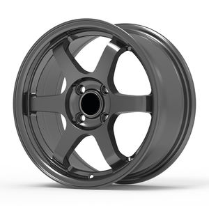 Cerchi Personalizzati per Auto 15 16 17 Pollici 4x100 4x114.3 5*100 6 5*114.3 mm Cerchioni in Lega Aftermarket Flow Forming per Auto - Product Image 2