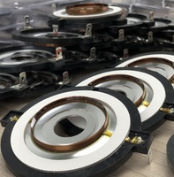 Haut-parleur de voiture 37,6 mm 44,4 mm, remplacement audio, tweeter à balle super haute fréquence, diaphragme, bobine vocale, accessoires pour haut-parleur