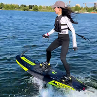 Nouvelle planche de surf à moteur à essence 2026 en fibre de carbone EFI03, démarrage électrique, 64 km/h, pour sports nautiques adultes, surf, certification mondiale