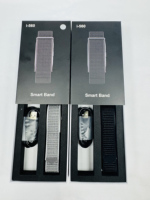 Bracelet intelligent OEM I-560 sans écran, moniteur de santé (oxygène sanguin, pression artérielle, fréquence cardiaque, sommeil), rappel d'alarme, bracelet connecté sport SW01