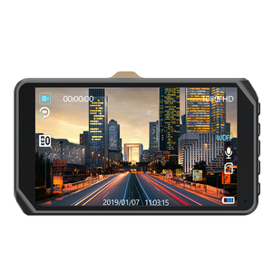 Superventas 4 pulgadas Car <span class=keywords><strong>Recorder</strong></span> Dash <span class=keywords><strong>Cam</strong></span> 1080P Lente dual Cámara de respaldo Pantalla IPS Grabadora de conducción - Product Image 2
