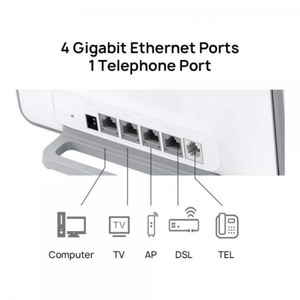 Original HUA WEI B535 B535-333 <b>Router</b> 4G+ LTE 300Mbps CAT7+ UNLOCKED Sim Slot - Product Image 4