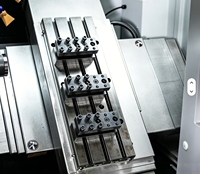Tour CNC horizontal léger Htmc CK6136, compatibilité 380V, garantie 1 an, haute sécurité, tournage de précision des métaux