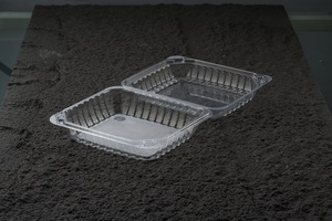 Kingstar OEM rõ ràng nhựa bản lề đưa ra container dùng một lần bops vỏ sò thực phẩm bánh hộp trái cây salad rõ ràng container - Product Image 4