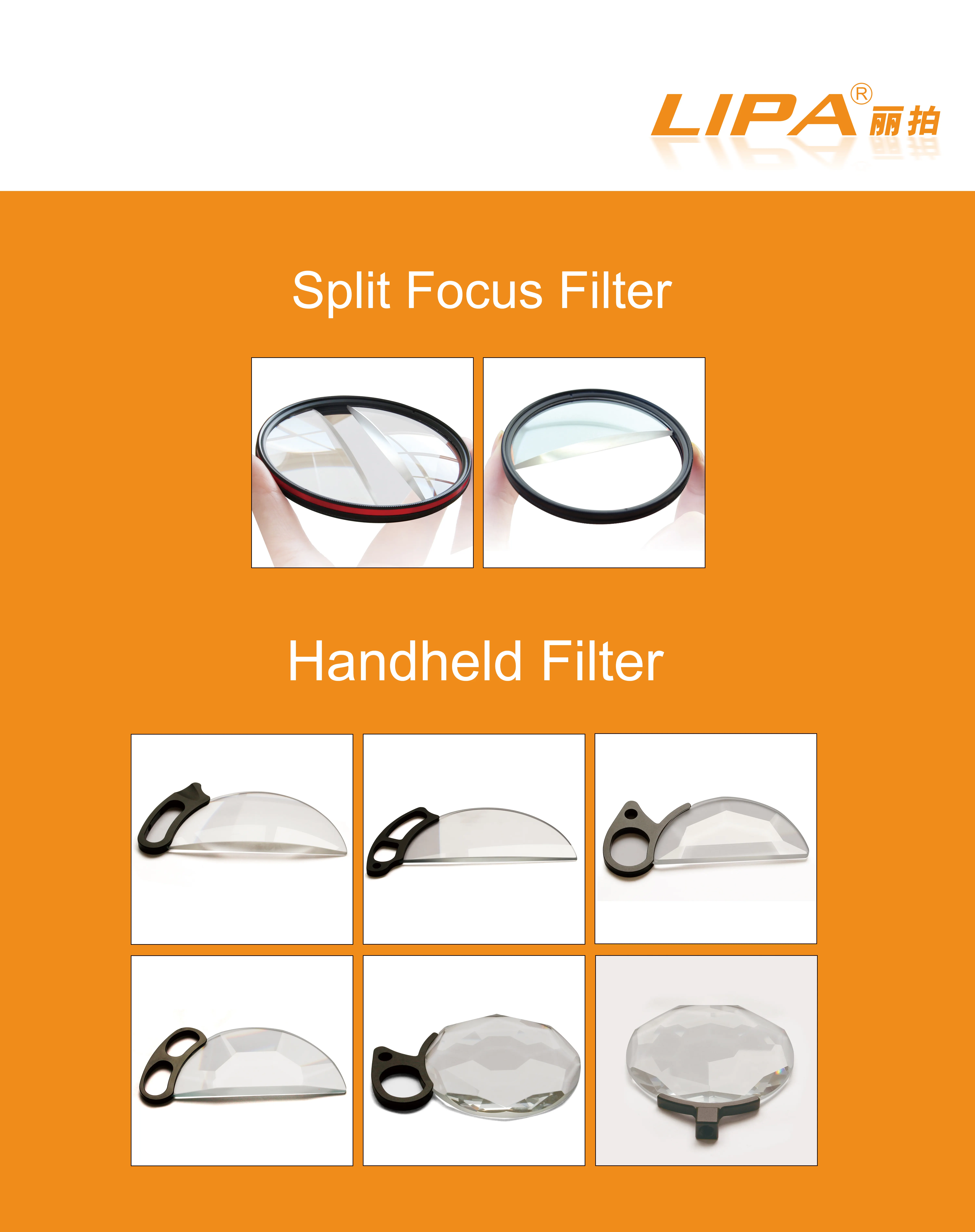 Oem 49-95Mm Split Focus Filter Split Diopter + 3 + 4 Filter Voor Camerafilter